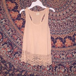 blush Pink tank top